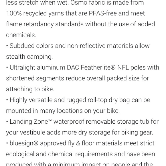 Nemo Dragonfly OSMO 1p Bikepacking tent - Picture 11 of 16